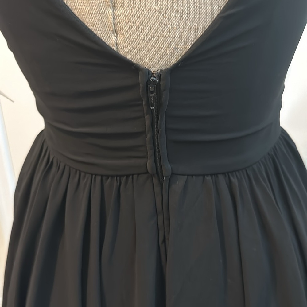 WAY IN CLOTHING BLACK EMBELLISHED DRESS SZ 5 PROM PARTY HOLIDAY PICTURES - Picture 10 of 12